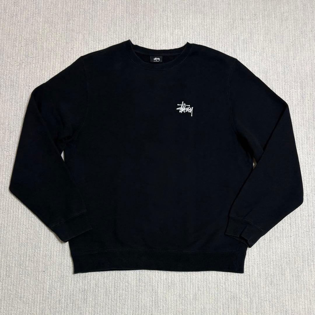 STUSSY BASIC LOGO クルーネック スウェット