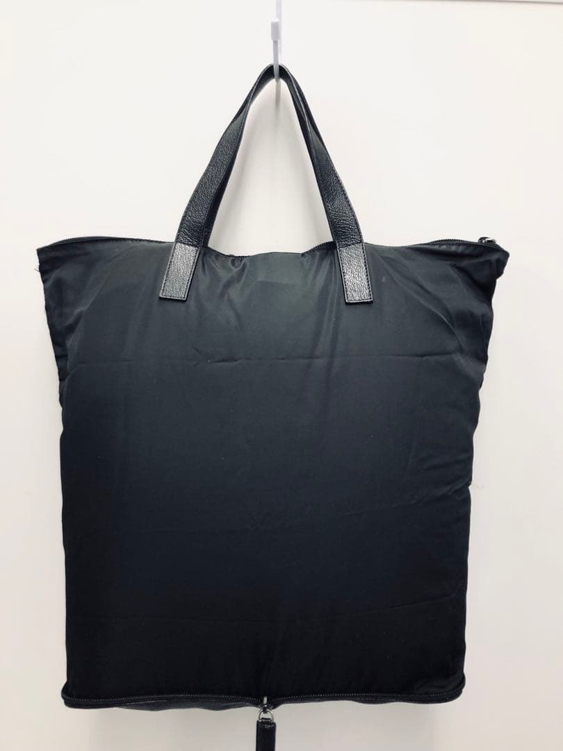 美品！PRADA ブラック 折り畳みエコバッグ