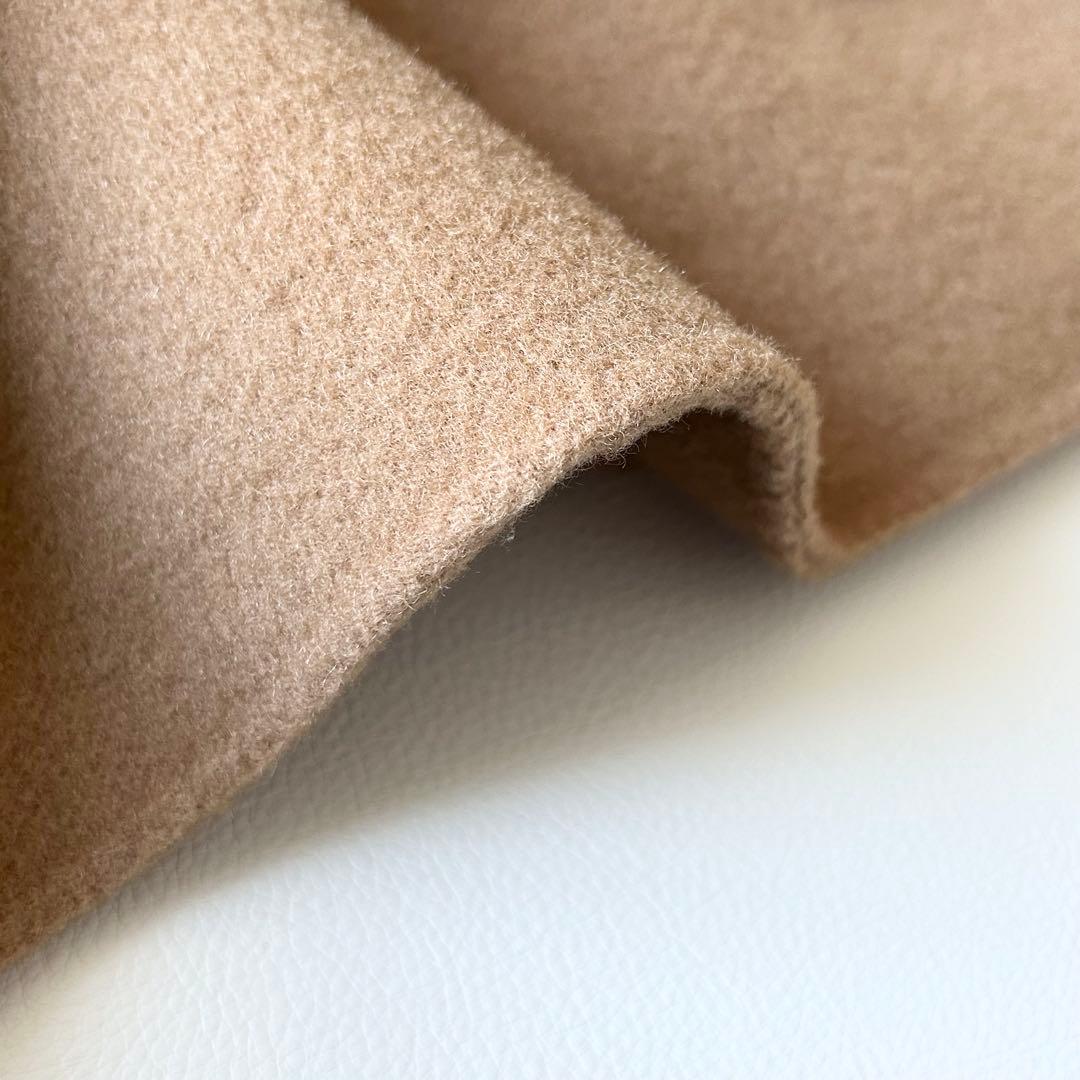 3069y美品 na.eアリュールリバーコート キャメル ベルト付き