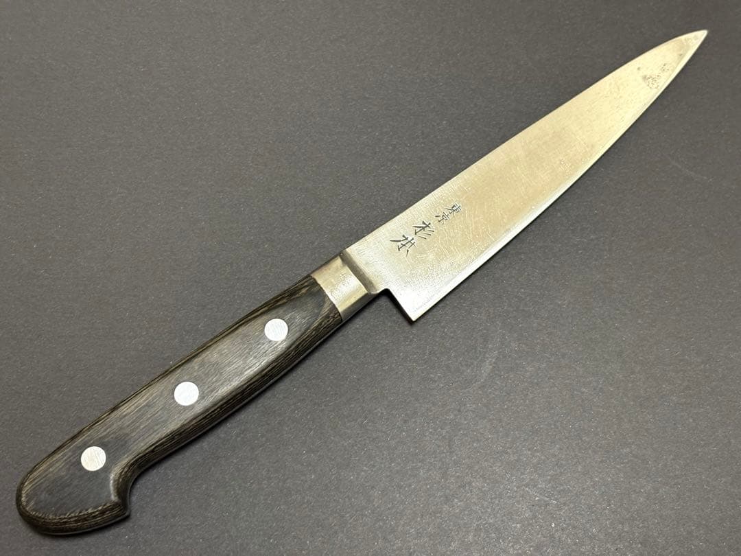 東京杉本 全鋼 高級炭素鋼 ペティナイフ 125mm No2012