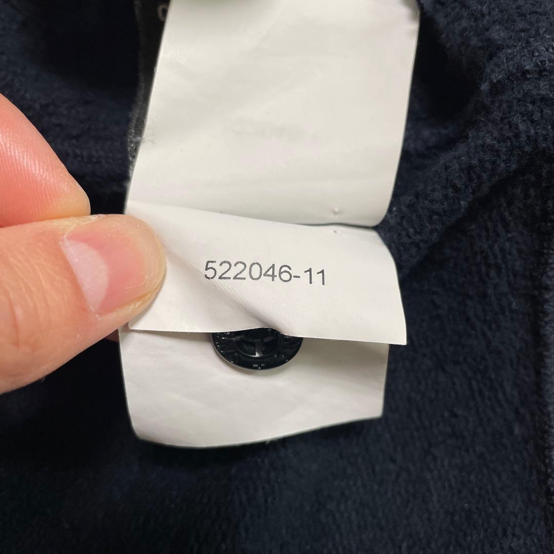 STONE  コットン　クルーネック　トレーナー　ネイビー　Mサイズ