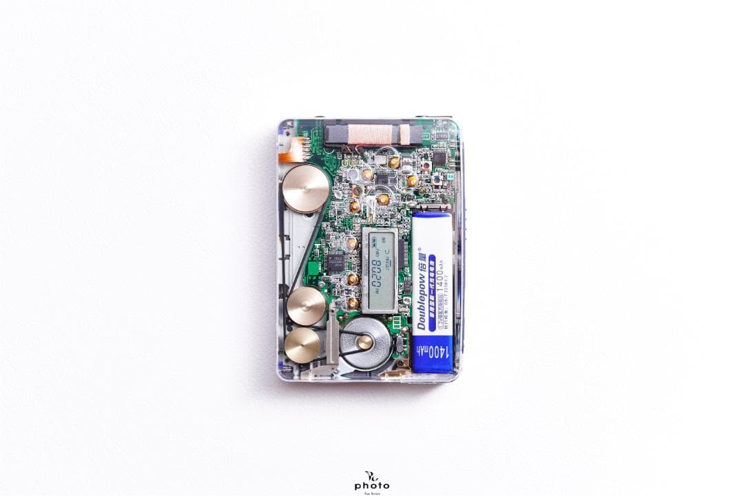 SONY WALKMAN 透明外装 真鍮製フライホイール WM-FX877