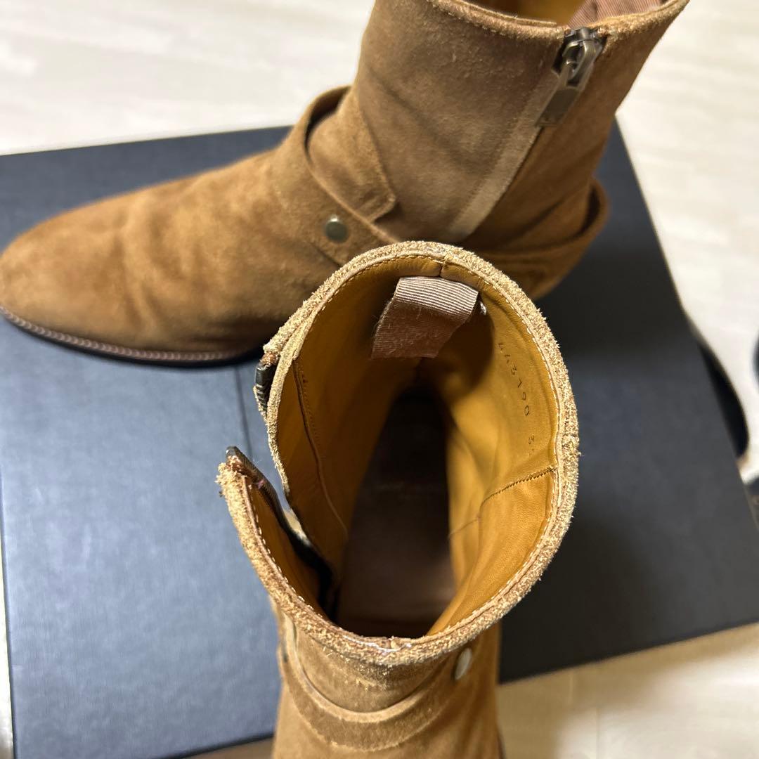 （エディ期ラストシーズン）サンローランパリ　リングブーツ　39 443190