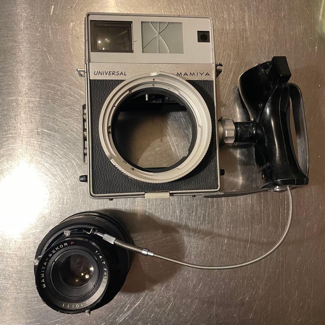 【ジャンク品】Mamiya Universal 6x9 中判カメラ レンズ付