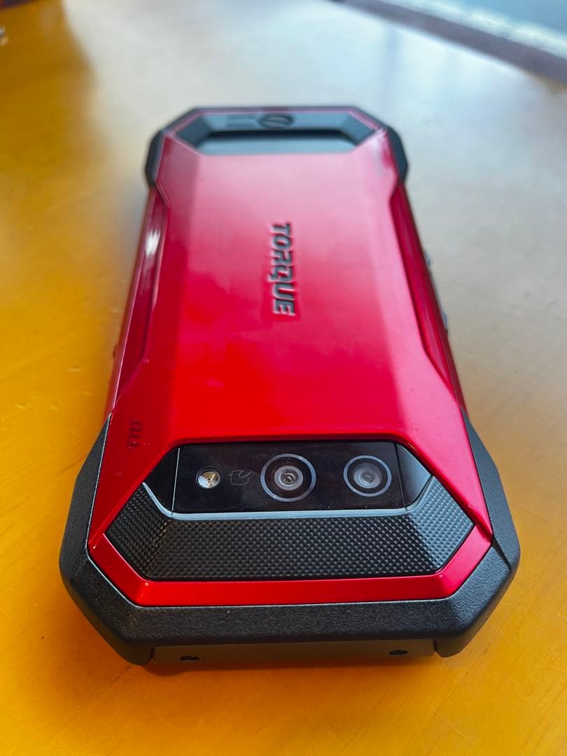 TORQUE スマートフォン レッド 本体