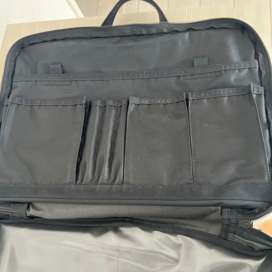吉田カバン　PORTER TENSION ブラックビジネスバッグ