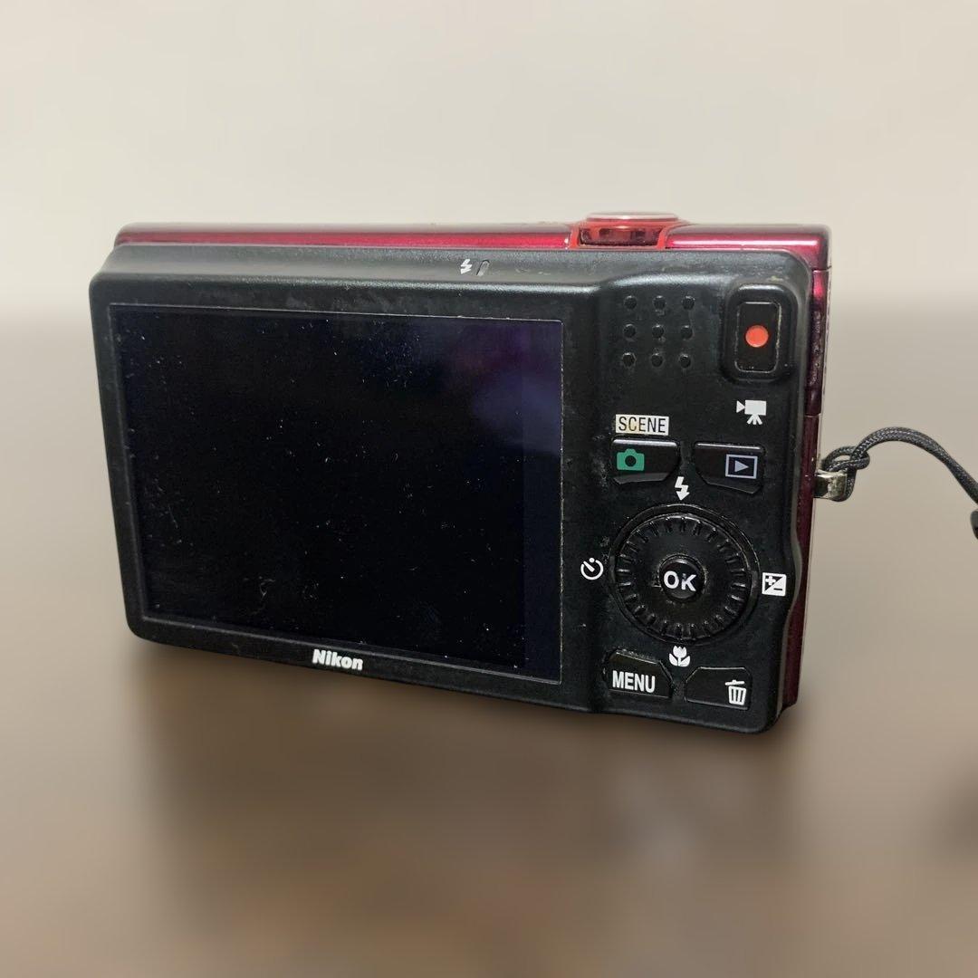 Nikon COOLPIX S6200 レッド 動作確認済