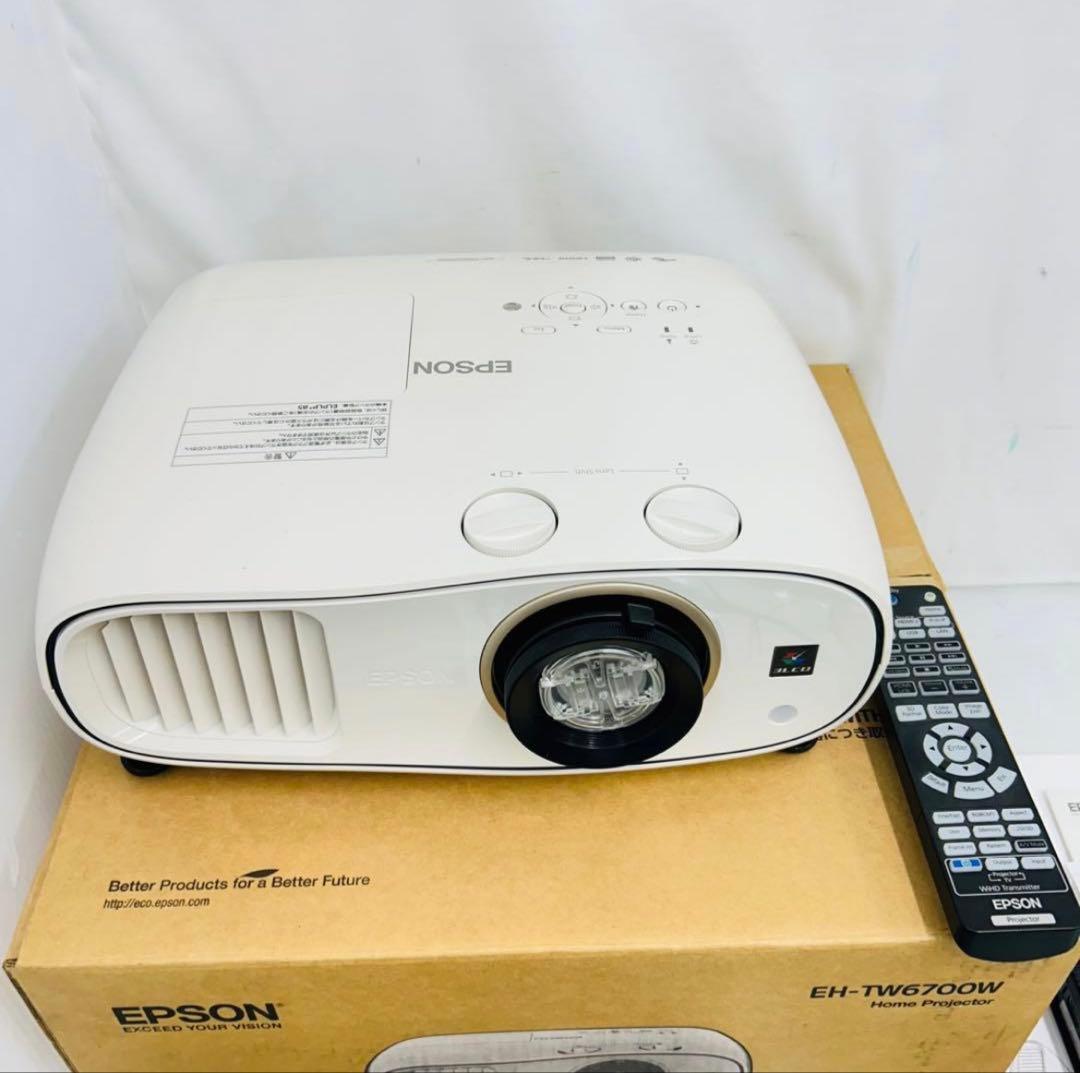EPSON EH-TW6700W（無線HDMI/送信機付）付属品一式/動作確認済