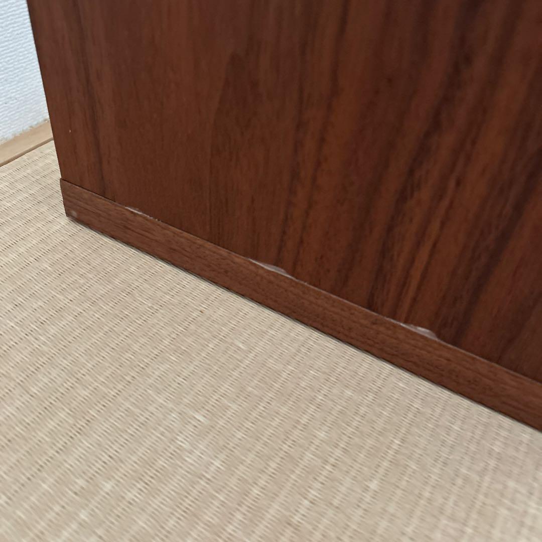 杉工場★木と風★ウォールナット★シェルフ★木製オープンラック★