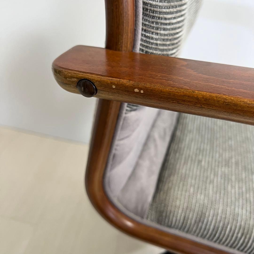 ★希少★カリモク デスクチェア ロッキングチェア XS0770WE