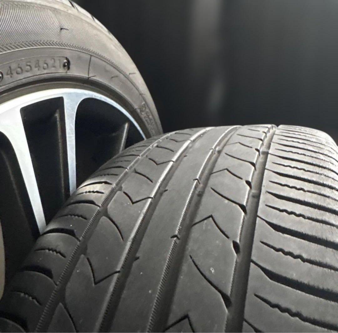 チンチラ① 86純正　215/45R17 美品　溝あり　タイヤホイール