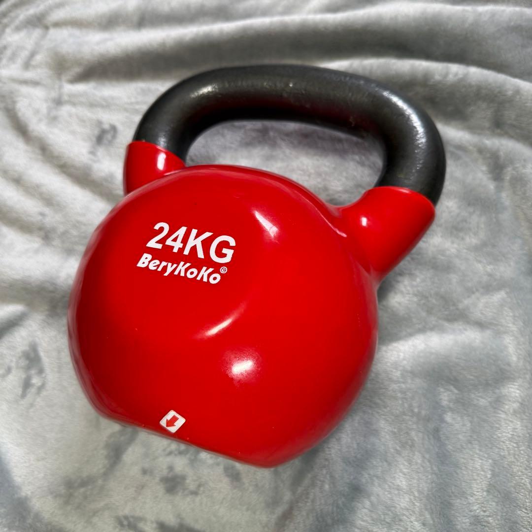 【極美品】Berykoko ケトルベル 24kg 赤【送料無料】