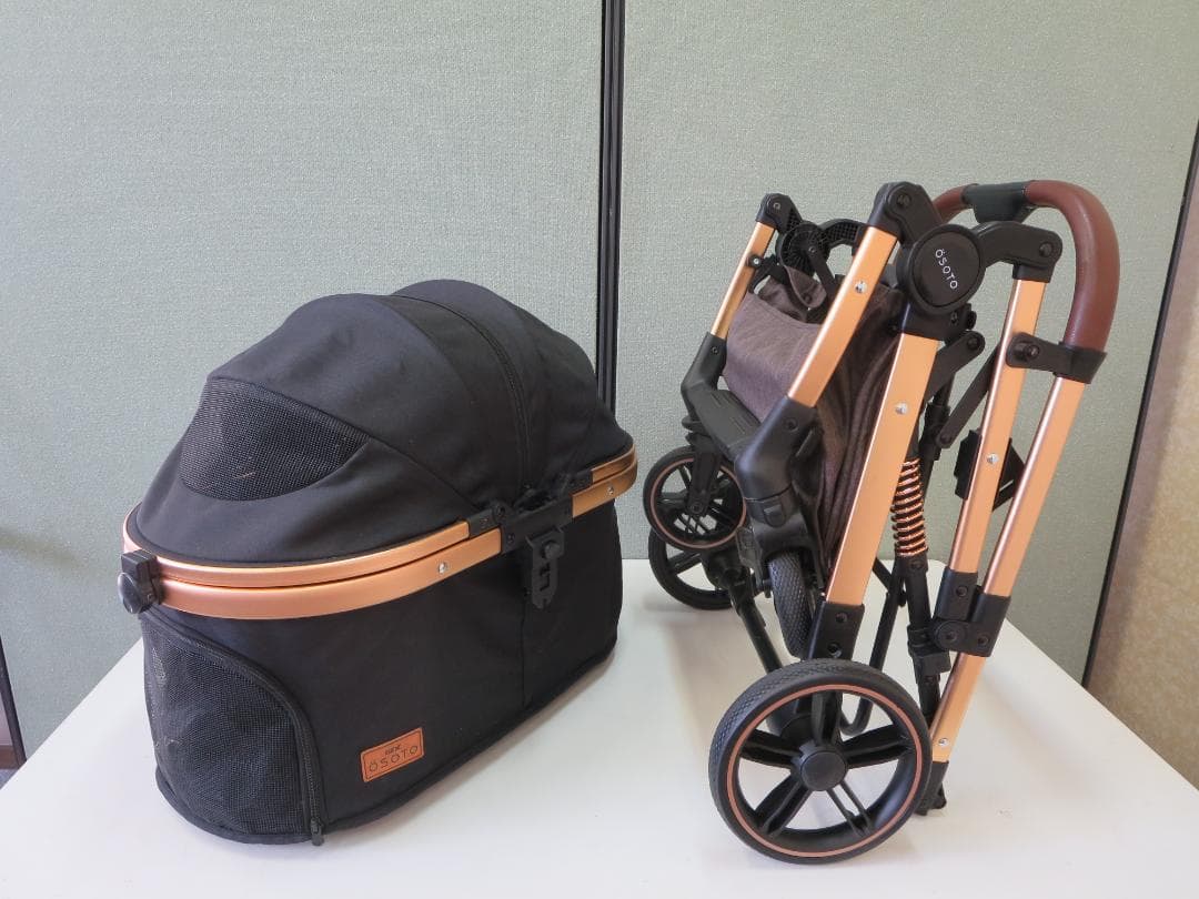 GEX　OSOTO GRACE RC ペットカート バスケット持ち手欠品