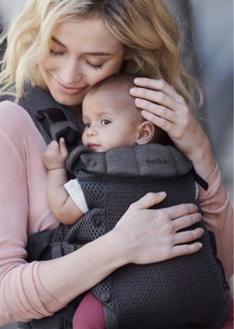 美品 ベビービョルン HARMONY 抱っこ紐 ベビーキャリア アンスラサイト