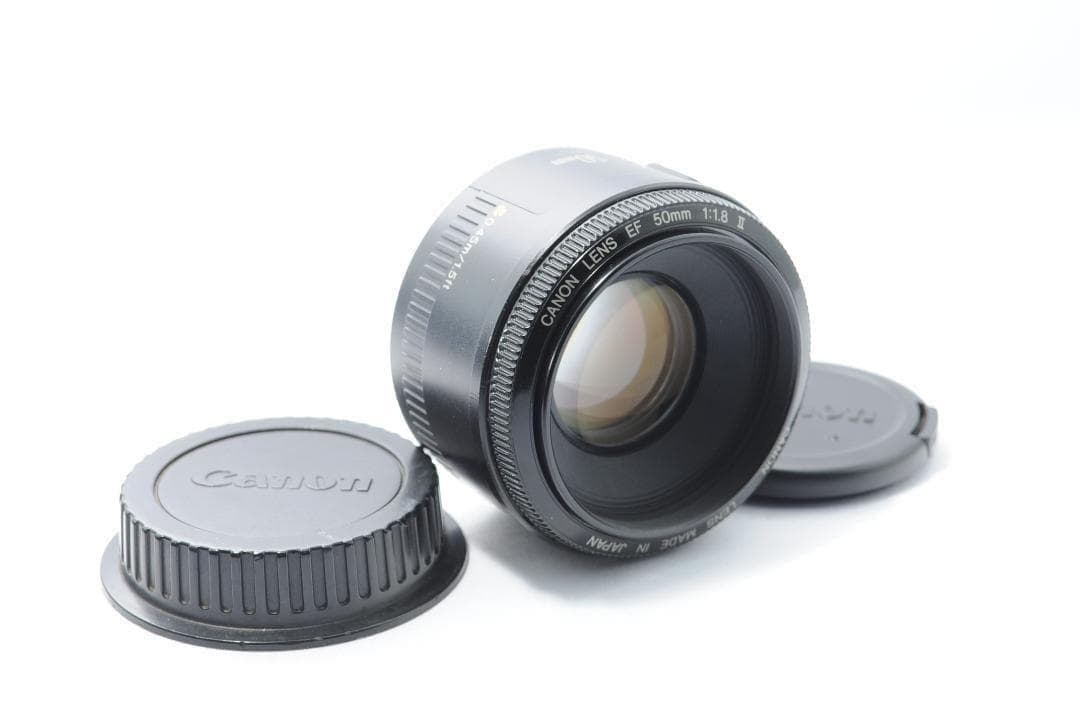 ポートレートに最適❤️Canon EF 50mm F1.8 II✨単焦点レンズ