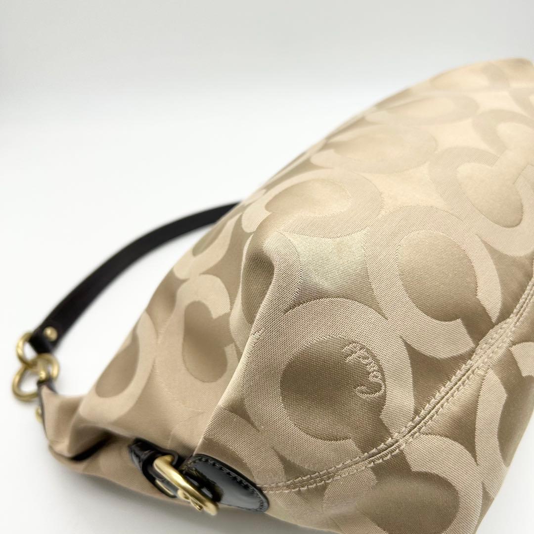 バッグ Coach shoulder bag 2way Op Art Hobo Y2k