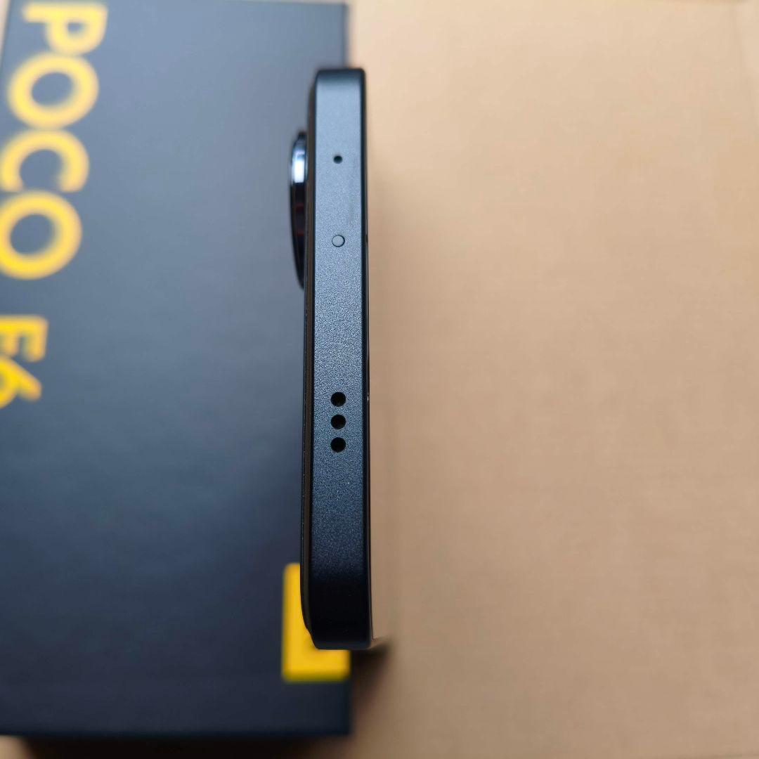 POCO F6 SIMフリー 8GB/256GB ブラック グローバル版