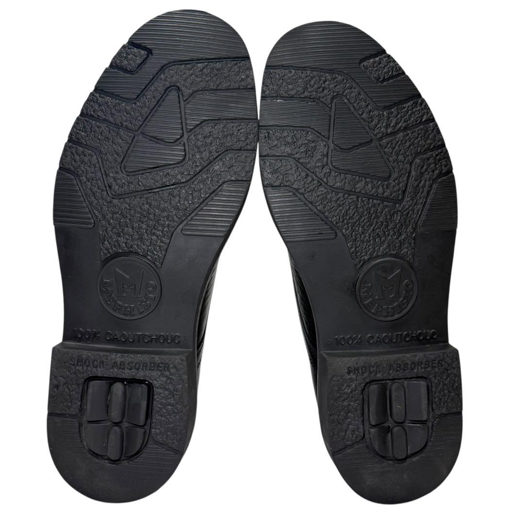 【美品】メフィスト MELCHIOR ストレートチップ25cm 黒