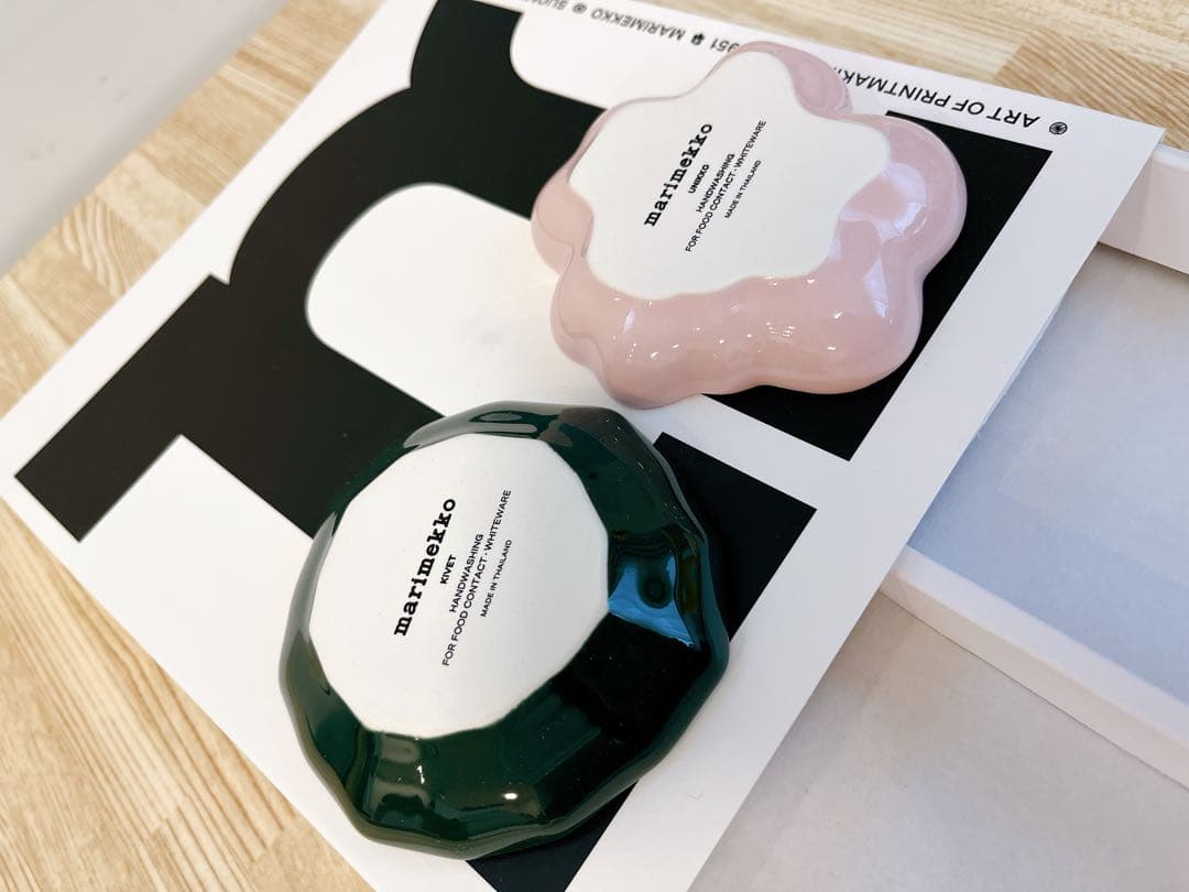 新品未使用　マリメッコ　2026新作　ウニッコプレート　4枚セット