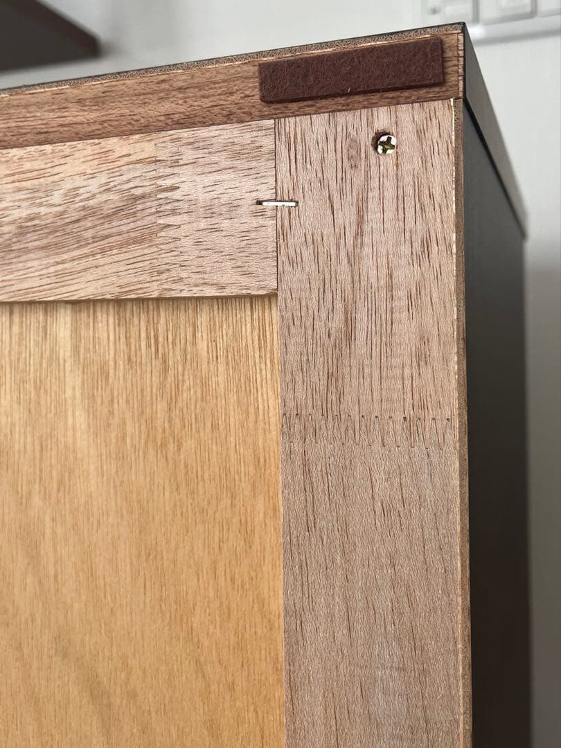 SVELTE スベルト ゴミ箱 ウォールナット ダークブラウン プッシュ式 扉式