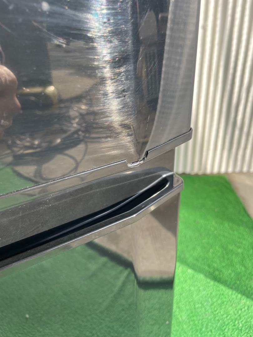 962 三菱 2ドア冷蔵庫 146L ブラック 自動霜取り 一人暮らし 単身