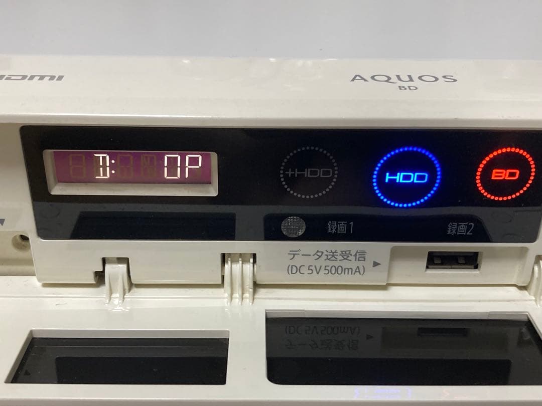 W) SHARP BDレコーダー BD-W560SW