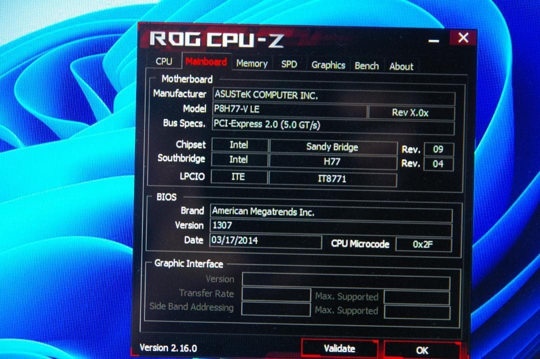 ASUS P8H77-V LE +i7-2600K+8GBメモリー+SSD120