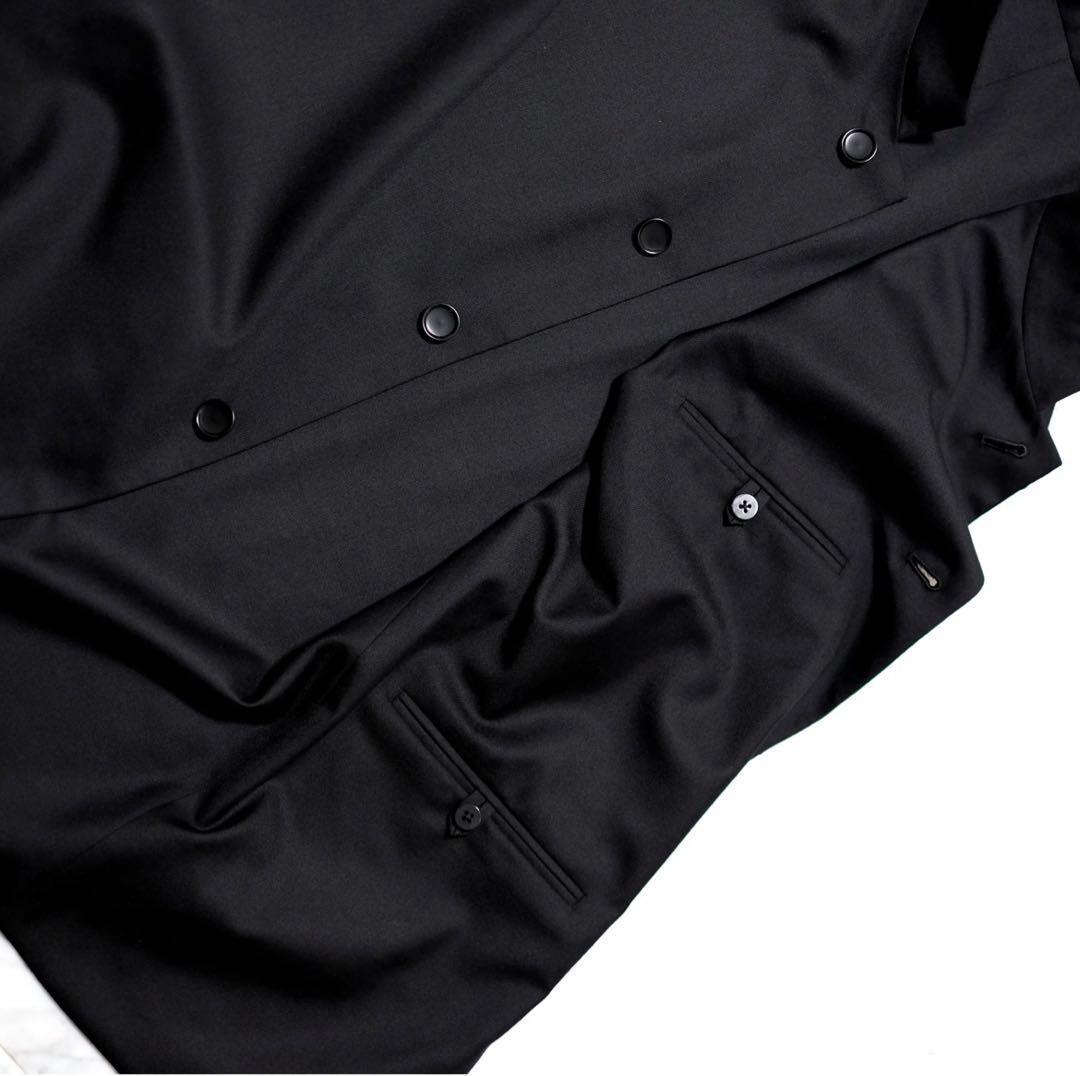 トップス shinyaofficial Lacus blackwoolsilkserge