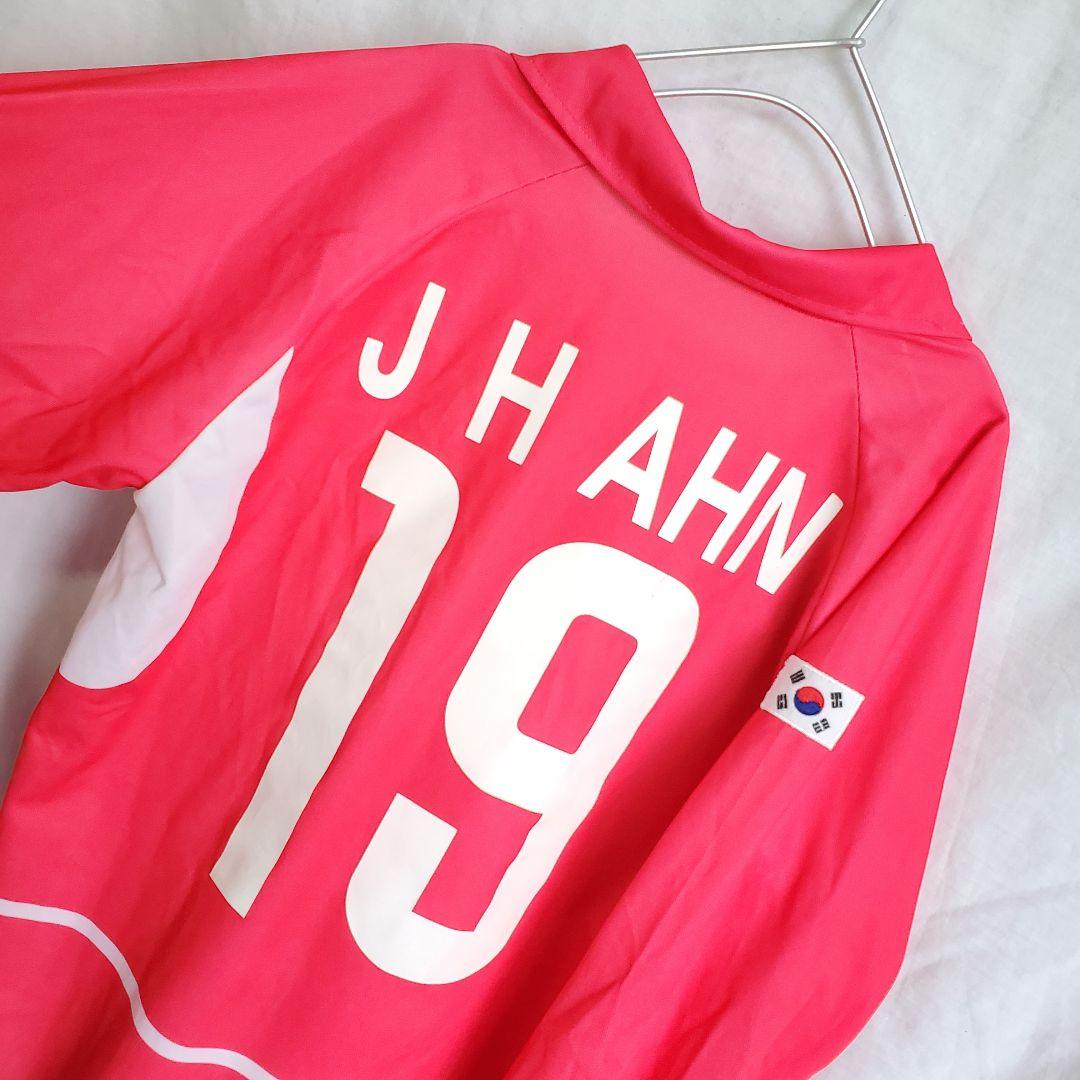 安貞桓　韓国代表 2002ワールドカップ　W杯 日韓 長袖 ユニフォーム