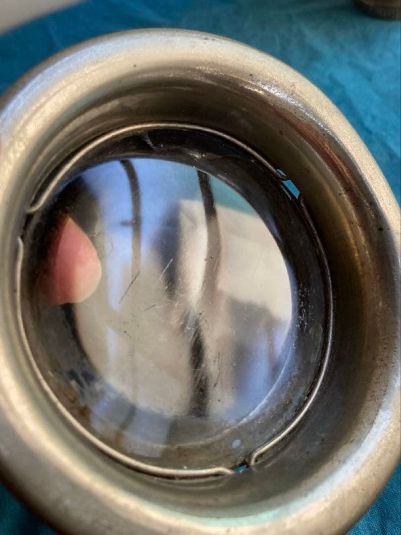 古道具　戦前　カーバイトランプ　アセチレンランプ　自転車用