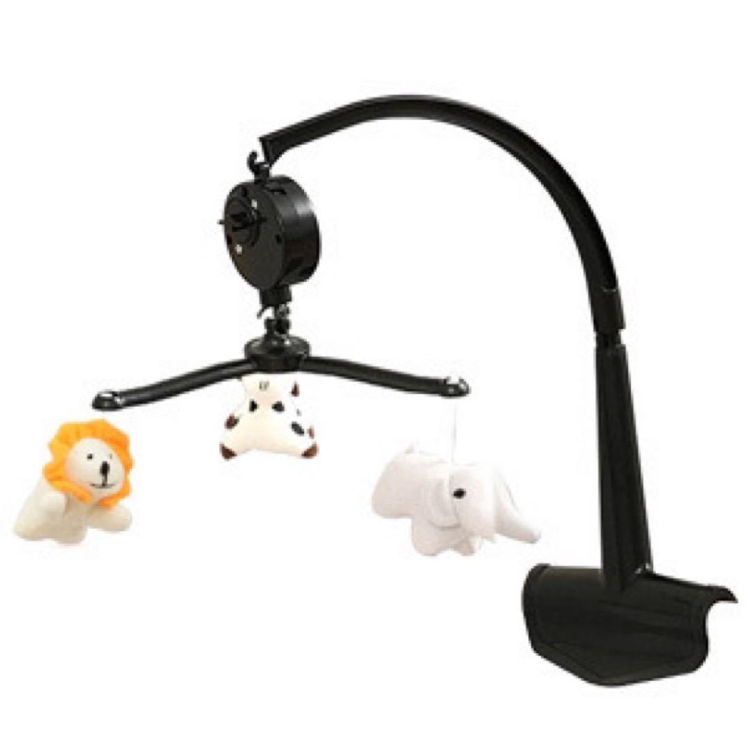 組み立て簡単♥️ベビーベッド 木色 多機能 高さ調整可能 キャスター付き 蚊帳付き