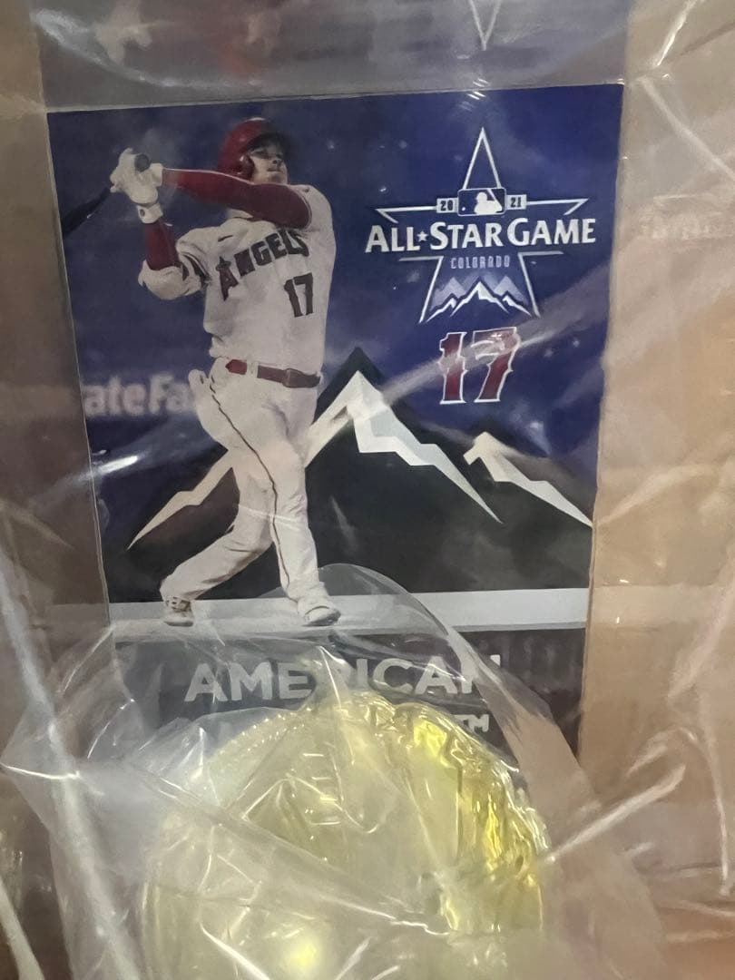 大谷翔平　2021 オールスターゲーム　公式ボール　ディスプレイケースセット