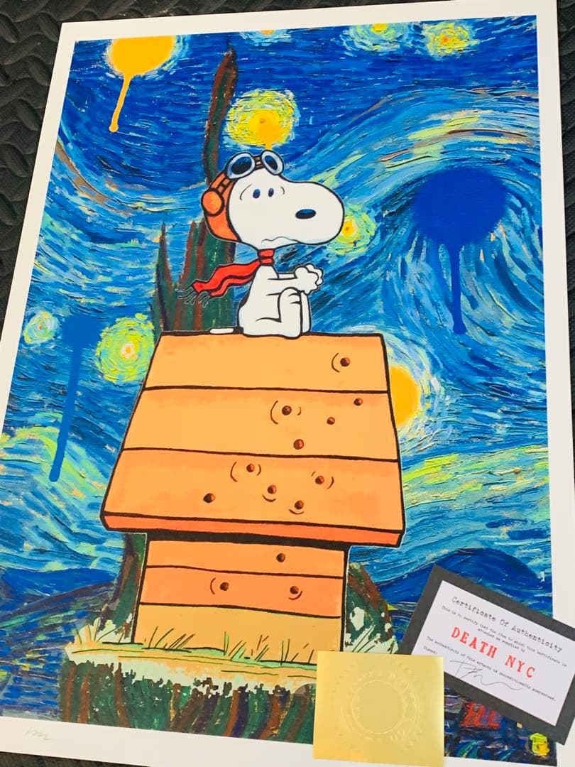 今週値下げ！世界 限定品　正規品DEATH NYC ポップアート