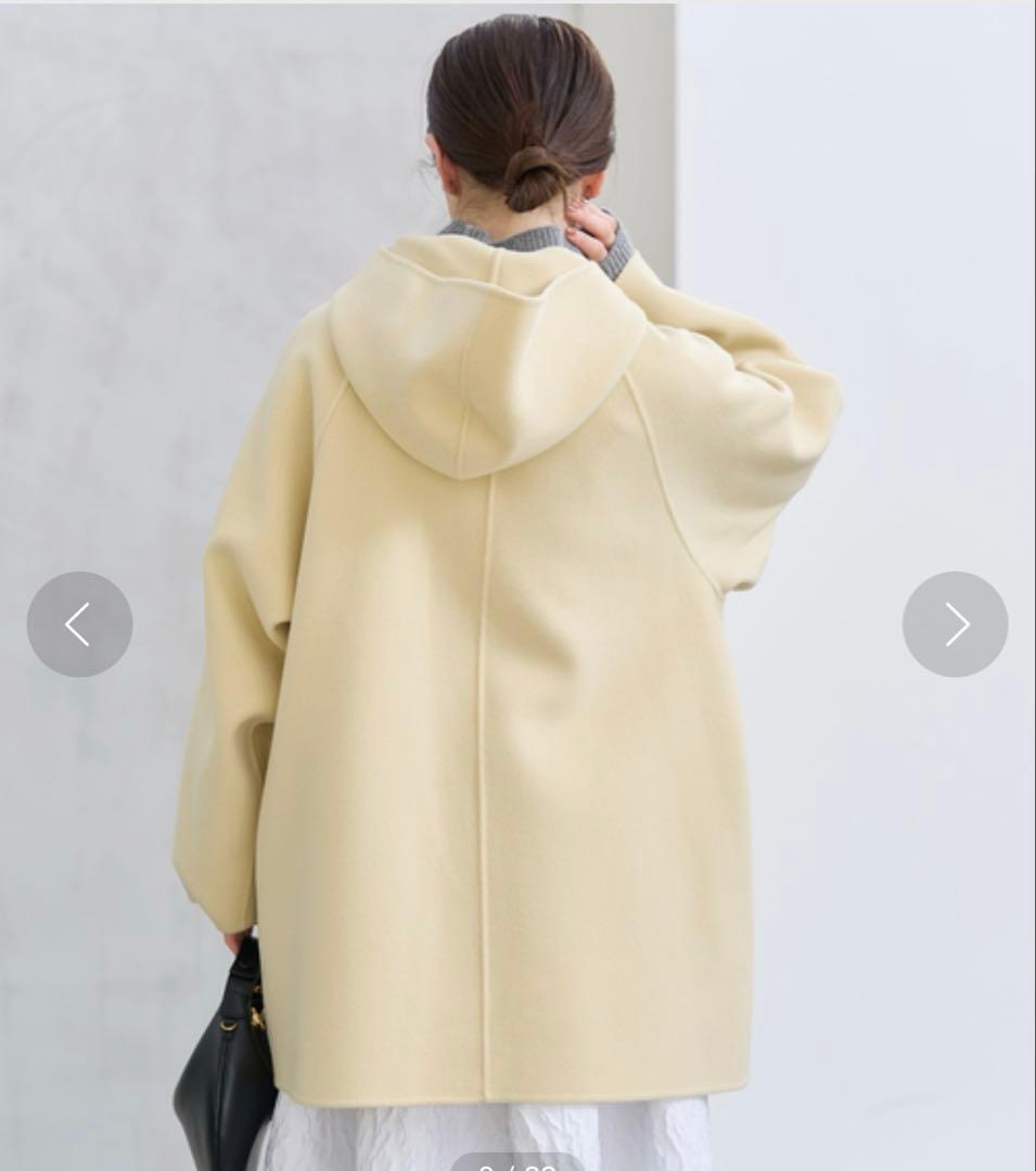 min⭐︎ダブルフェイス フード コート 38