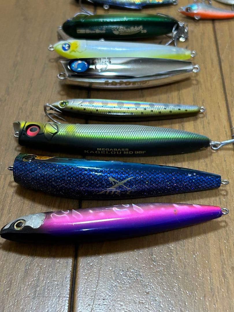 コ*読様 シーバスルアー20個セット　まとめ売り　メガバス　ブルーブルー　ダイワ