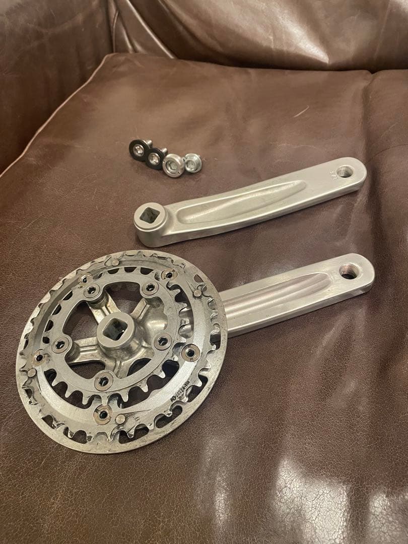 レアSILVER クランク 34/24 110/74 BCD RIVENDELL