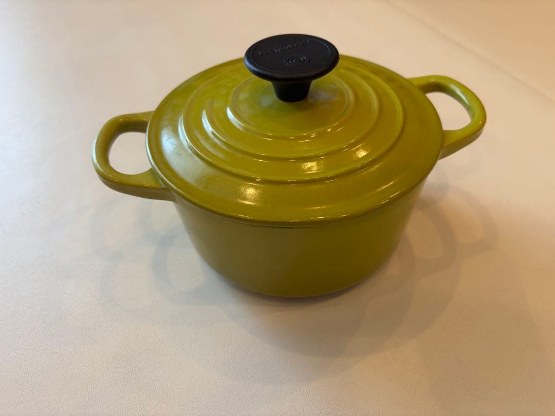 ル・クルーゼ　ココットロンド　14cm 離乳食　小鍋　インテリア