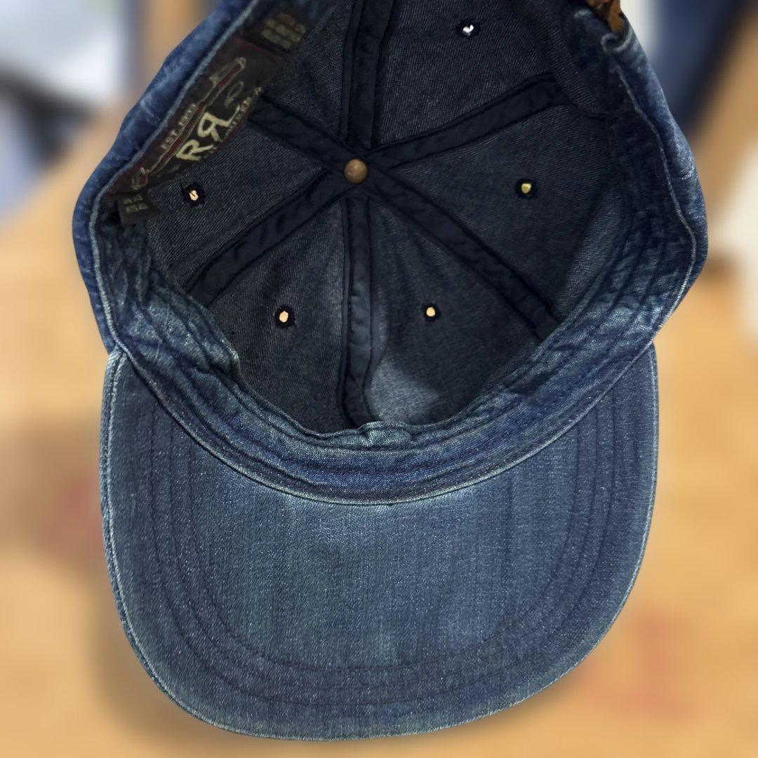 RRL ダブルアールエル　デニムキャップ　アメリカ製