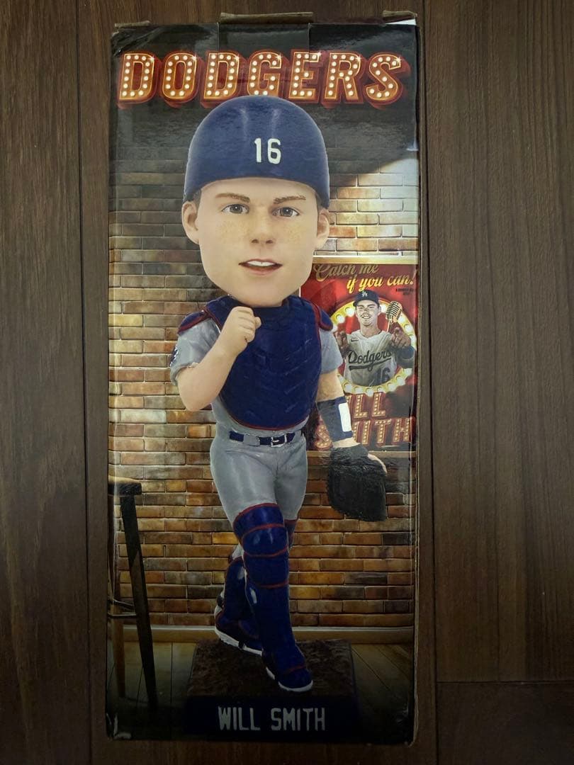 【非売品・限定品】LA Dodgers ウィル・スミス ボブルヘッド
