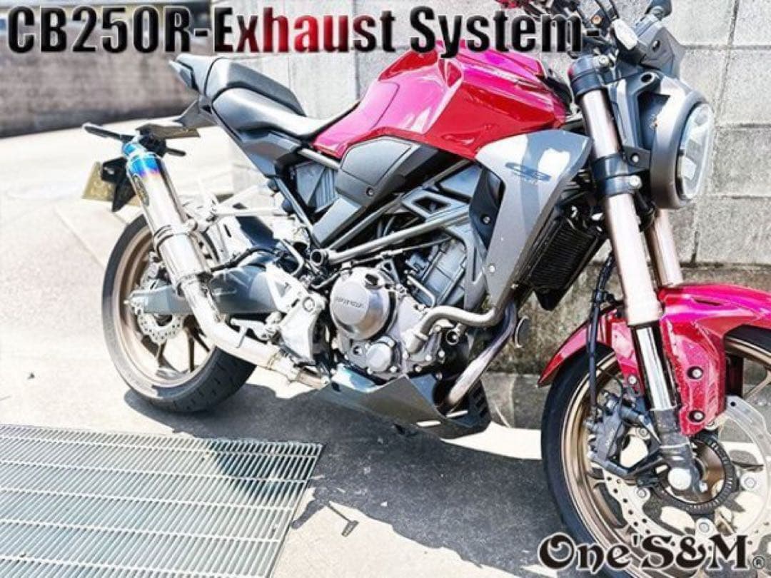 W2-231TL CB250R MC52用 スリップオン マフラー