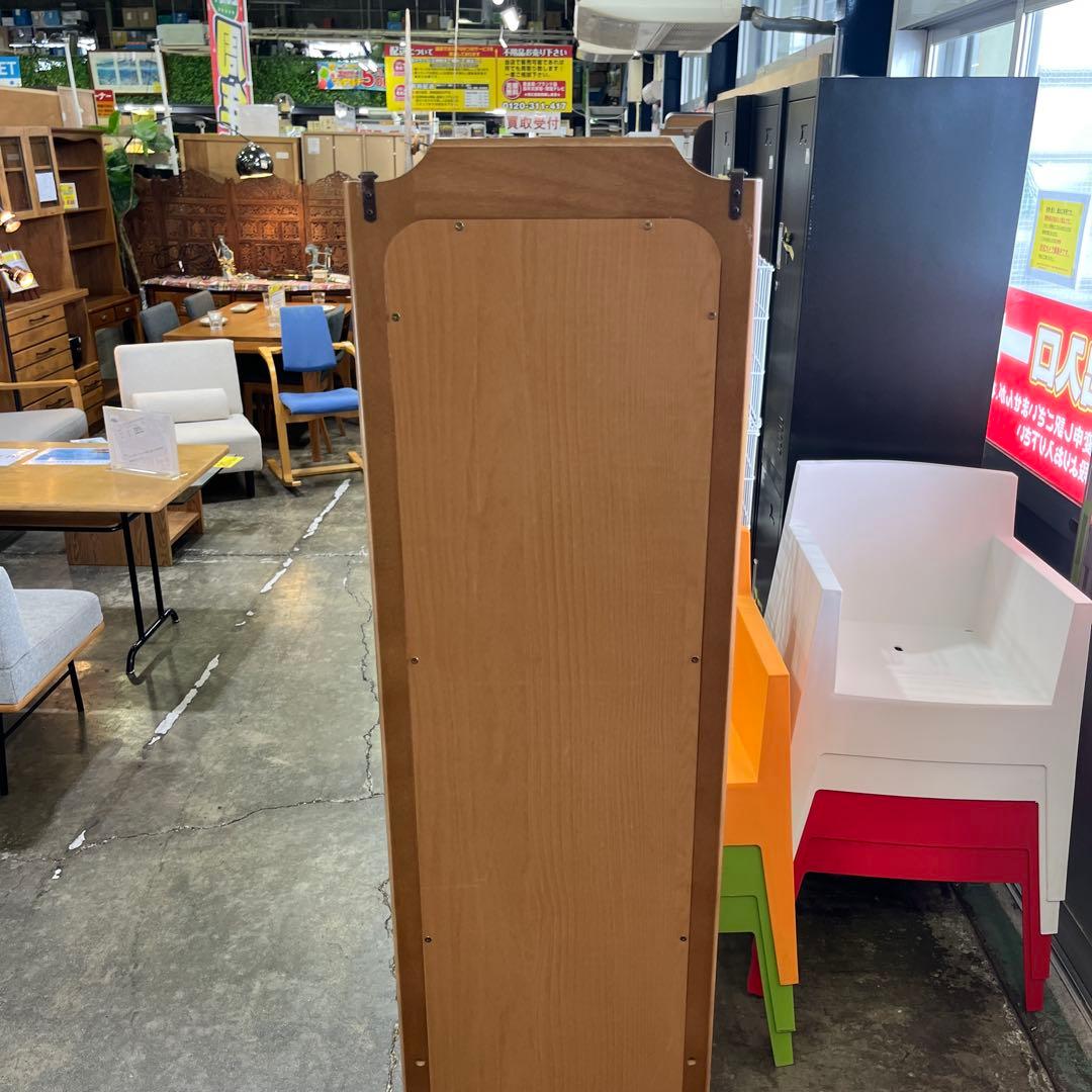 【カリモク】◆スタンドミラー◇美品◆収納付き◇ハイタイプ◆