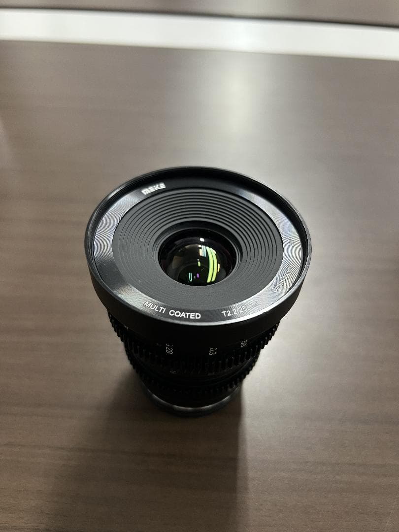 【極美品】Meike 25mm T2.2 シネマレンズ Fuji Xマウント