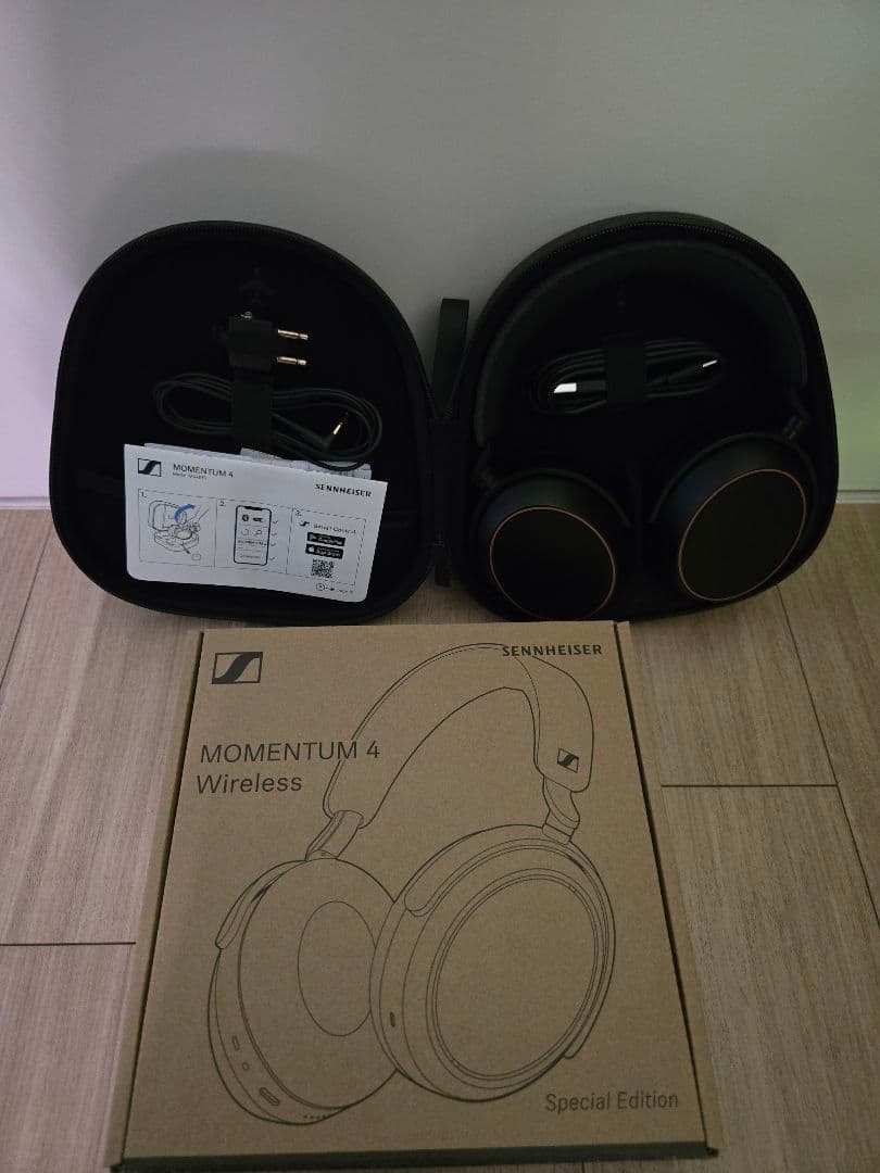 SENNHEISER MOMENTUM 4 Wireless ブラックコッパー