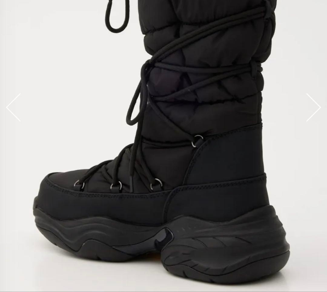 【新品未着用】PUFFER LONG ブーツ (23.5-24.0)