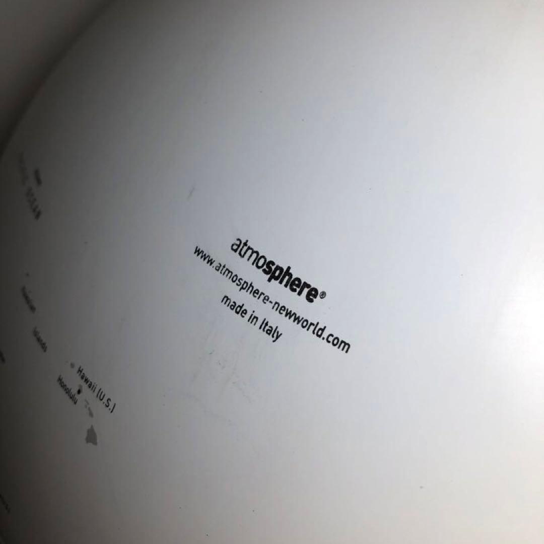 atmosphere 地球儀　アトモスフィア メタリックシルバー
