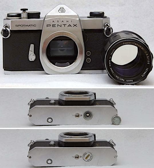 作例あり★フイルム実写OK!／ペンタックス＋レンズPENTAX SP Asahi