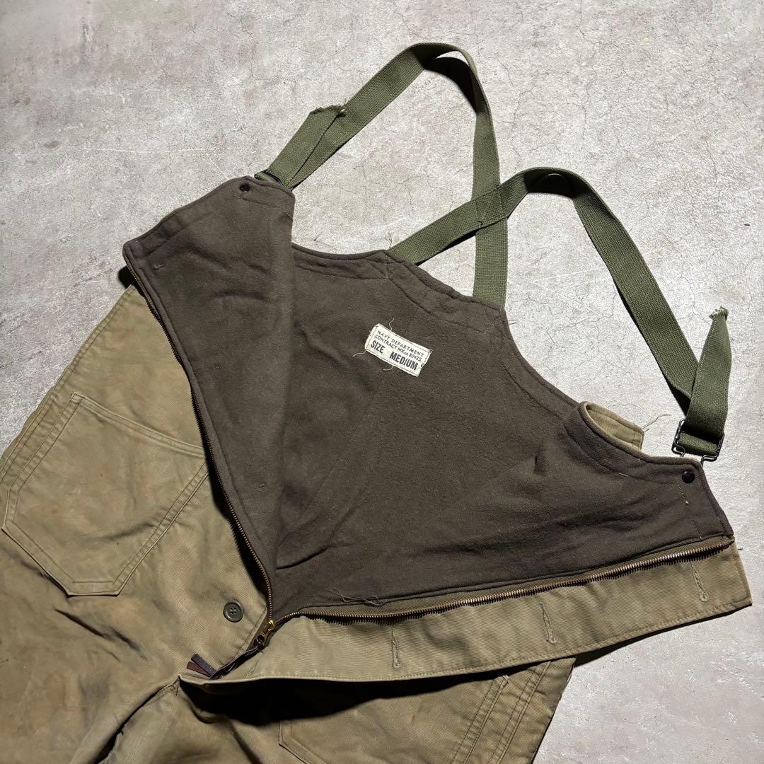 40s US.NAVY N-1 デッキオーバーオール 米軍実物 ヴィンテージ