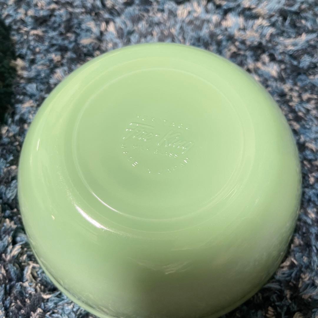 ファイヤーキング 翡翠色 食器 6点セット バラ売り不可 最終値下げ