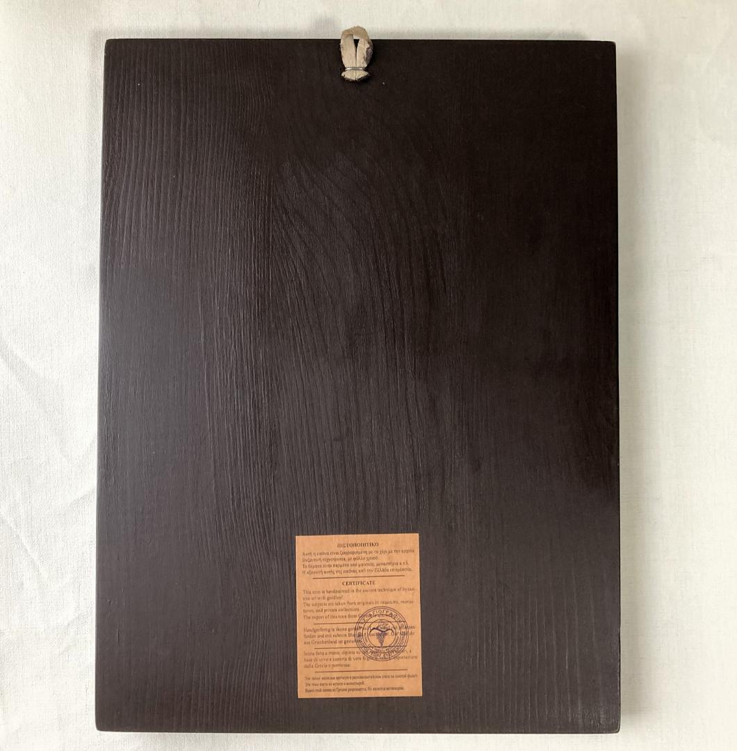 イコン　◇聖大天使ミカエル◇　ギリシャ職人の手描き　テンペラ画