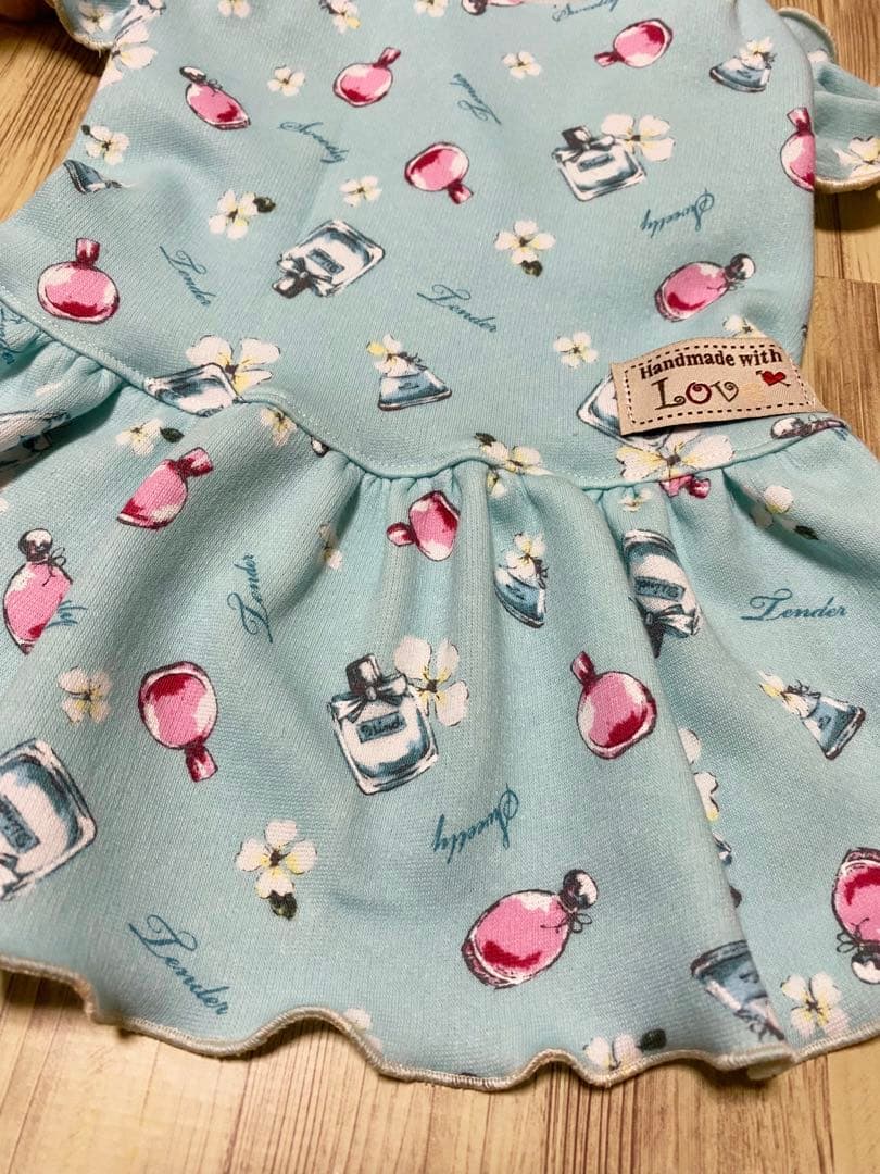 犬服 ワンピース(Ｌ)  ꒡̈⃝Lily꒡̈⃝ハンドメイド